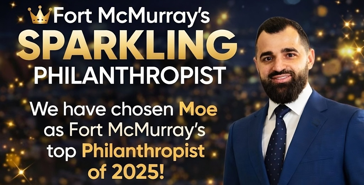 Mohammed Tarrabin, Fort McMurray philanthropist, promoting community growth and purpose-driven leadership.